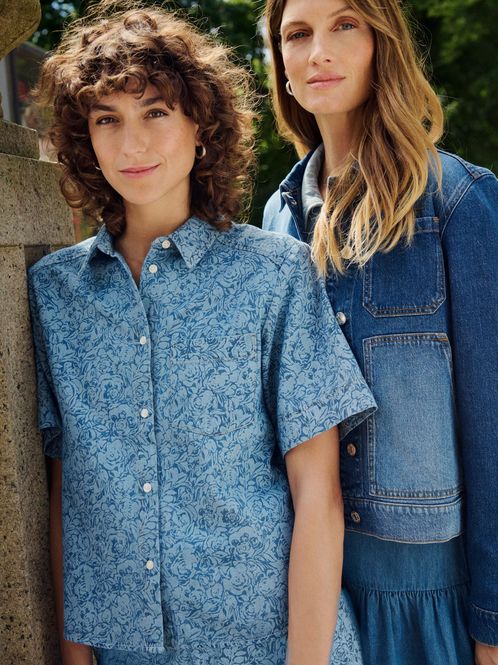 Hovedbilde Part Two Nicla Shirt Denim ...