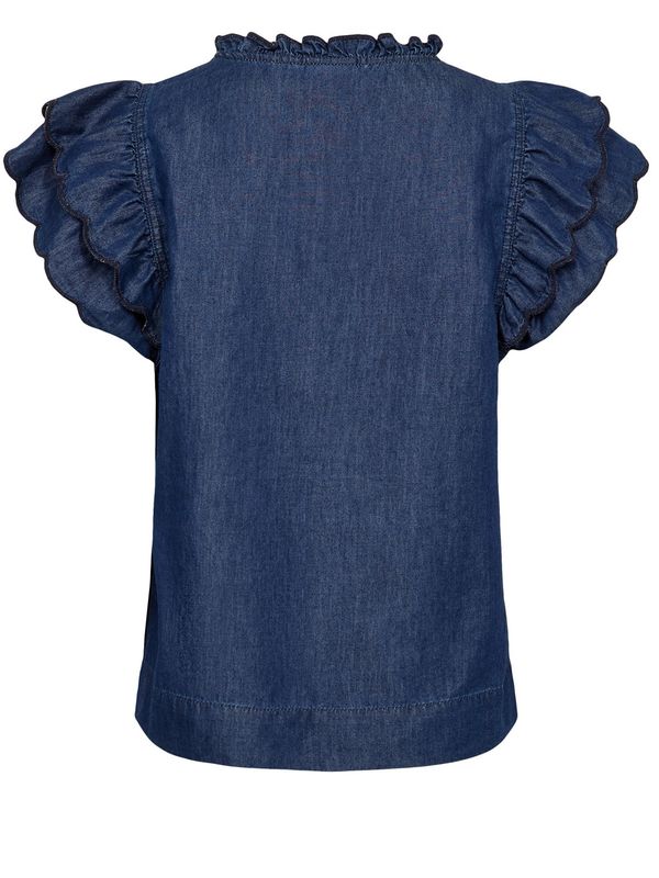 Nümph Philly Top Dark Blue Denim