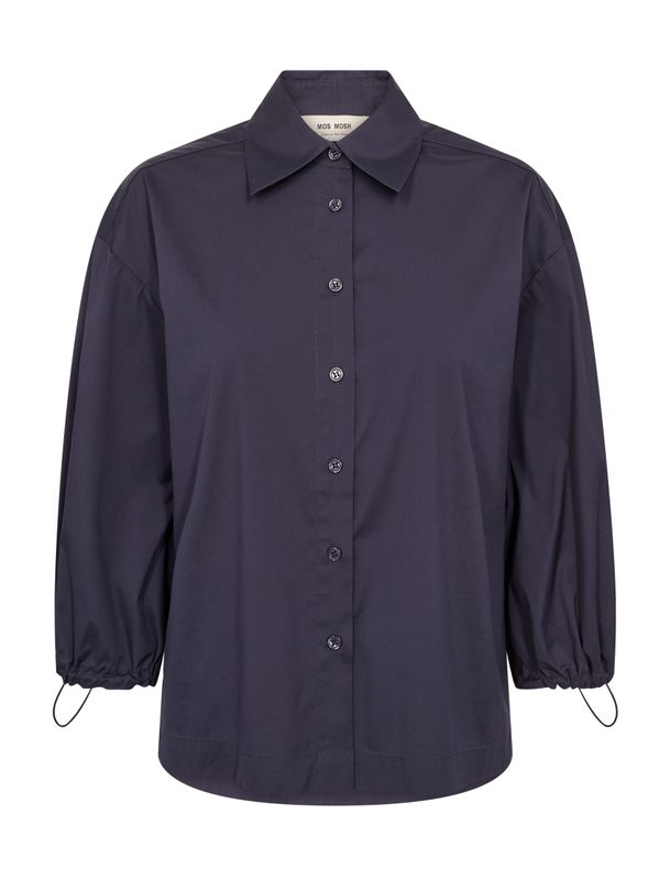Mos Mosh Vinita 3/4 Shirt Salute Navy