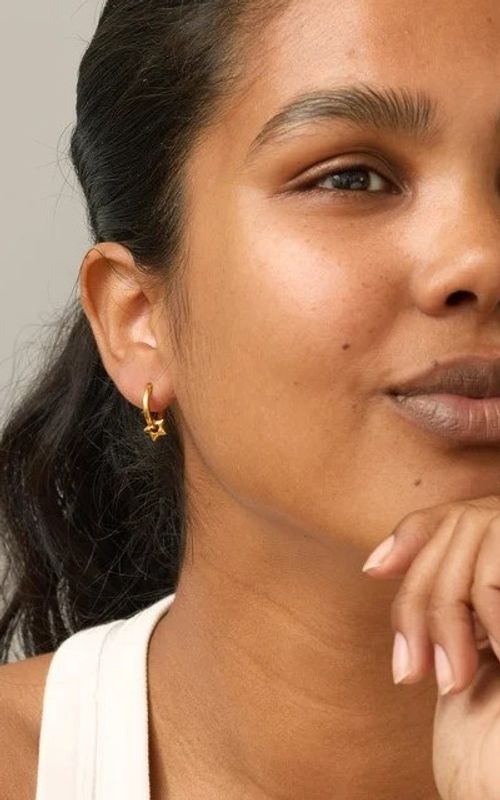 Enamel Copenhagen Hoops Enamel Tokens Star