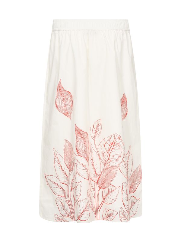 Mosh Mosh Tessan Monochrome Skirt Ecru