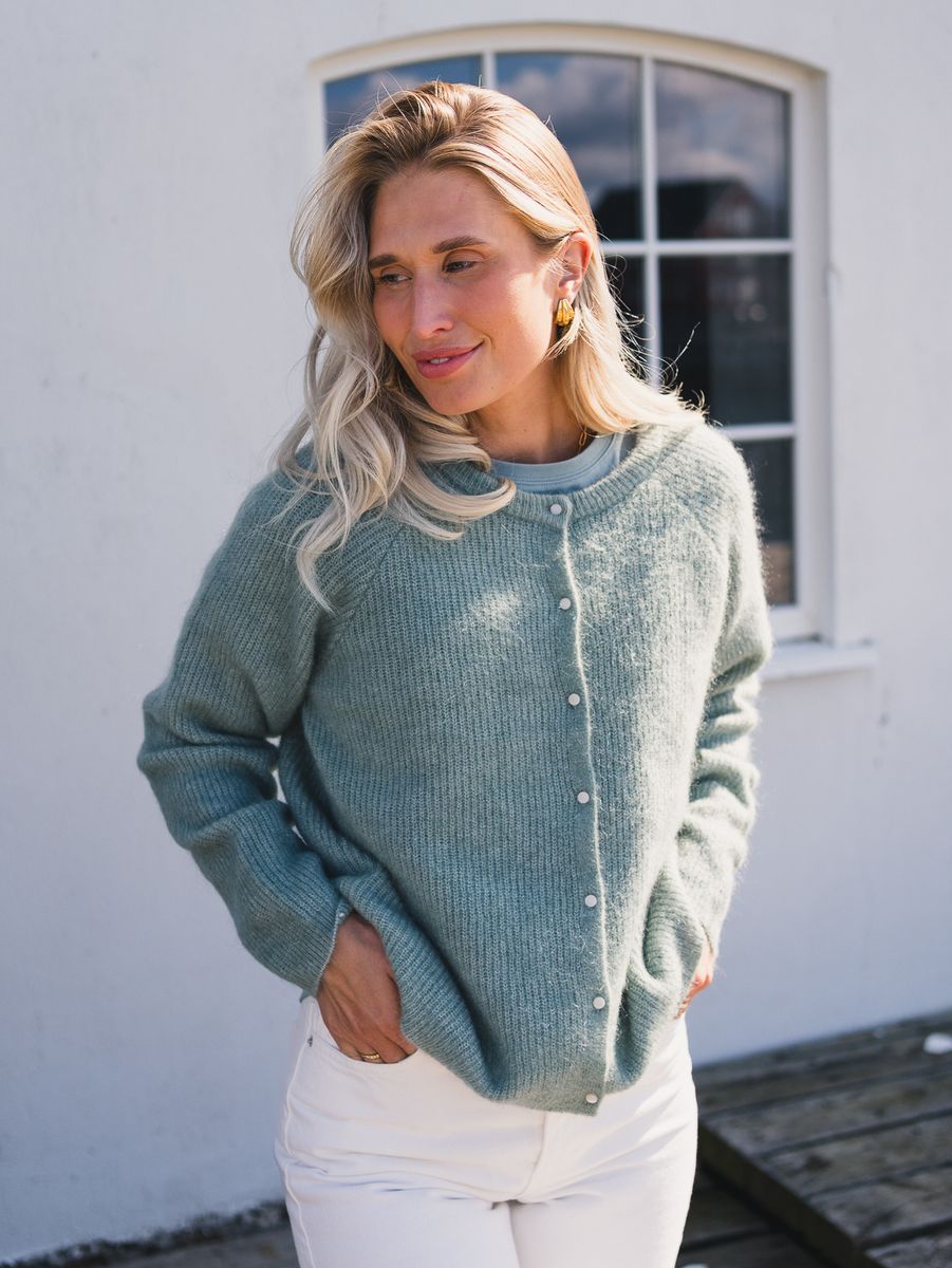 RAUS Amalie Cardigan Chinios Green