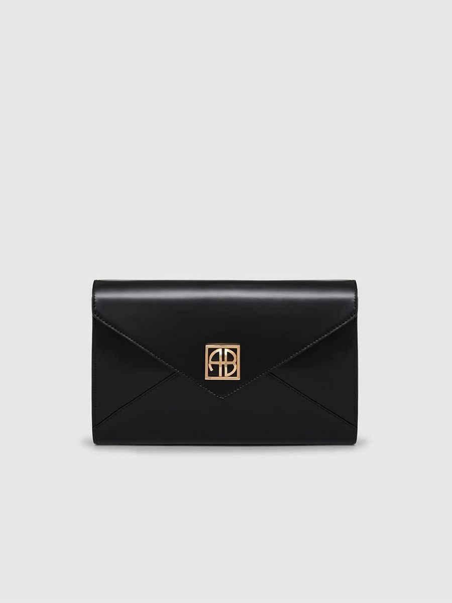 Anine Bing Elly Clutch Black