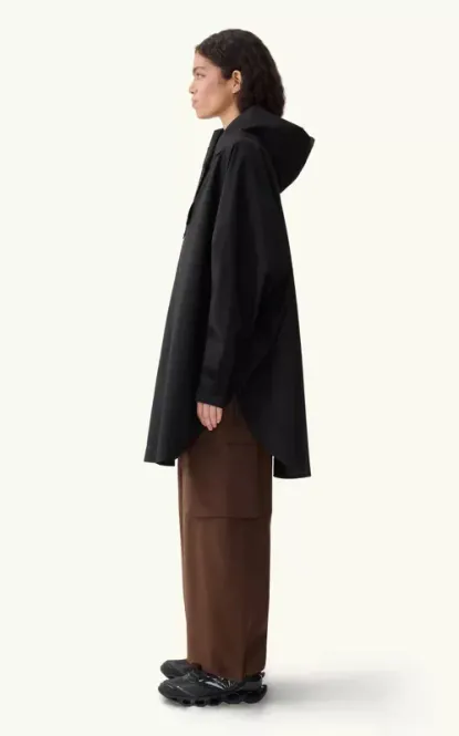 Hovedbilde BLÆST Bergen Poncho Black