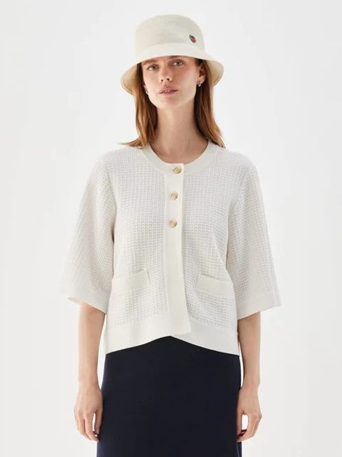 Hovedbilde Busnel Palmer Cardigan Ecru