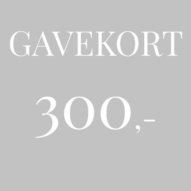 Hovedbilde Gavekort 300,-