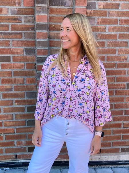Bilde av Ganni 6383 Printed crepe