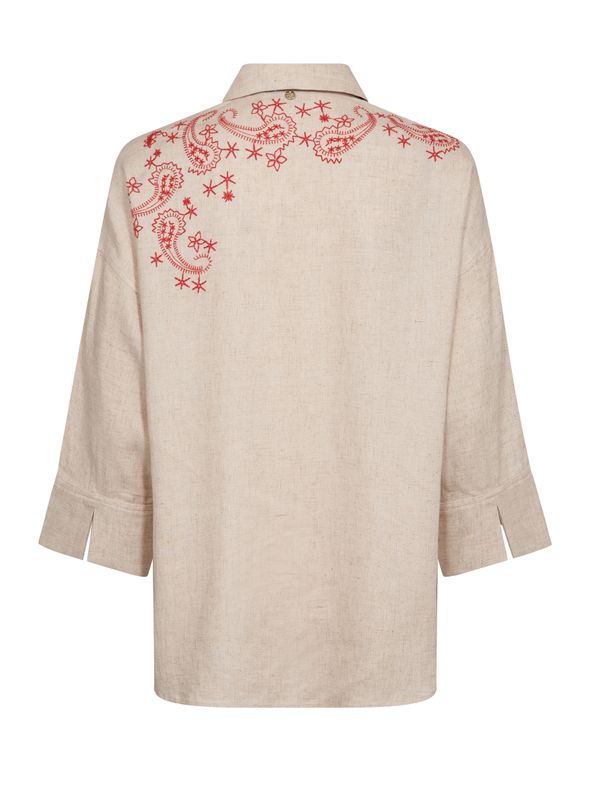 Mos Mosh Audri Coleen Shirt Clay