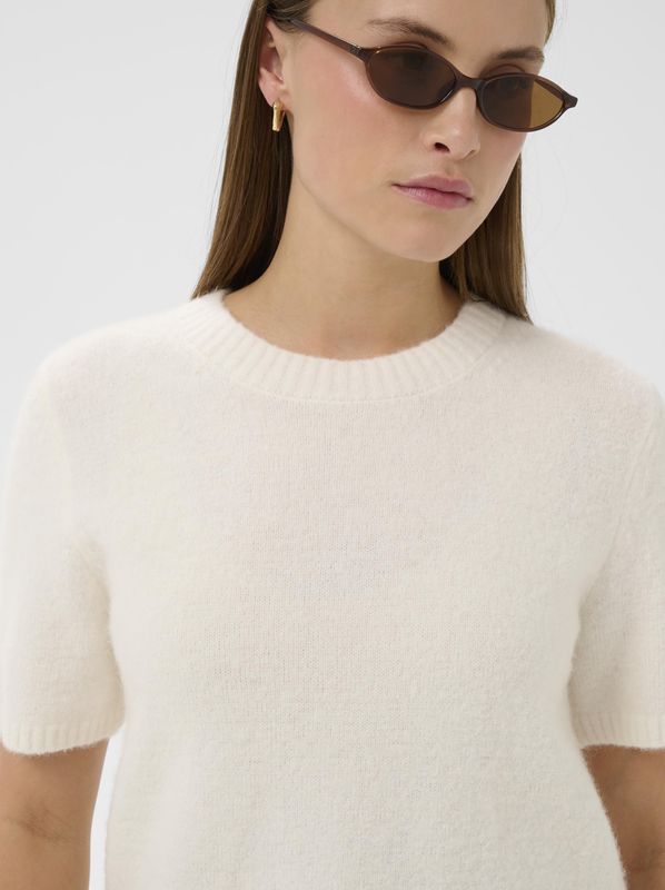 Soaked in Luxury Anina Pullover SS Broken White
