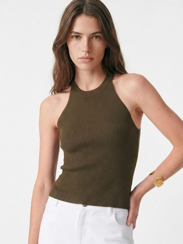 Vanessa Bruno Guerline Top Khaki