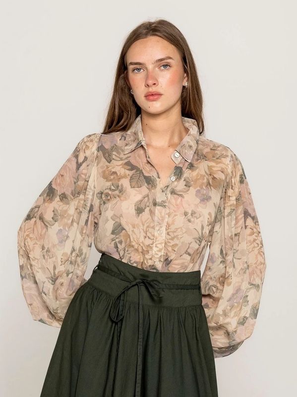 MissMaya Anaya Shirt Vintage Mauve