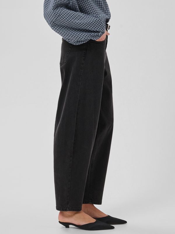 My Essential Wardrobe Baloo 144 Barell Jeans Dark Grey Wash