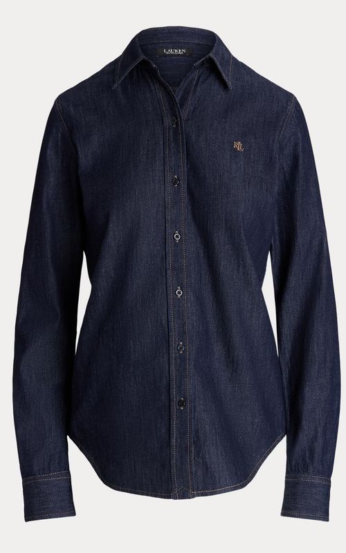 Lauren RL Jamelko Shirt Rinse Wash 