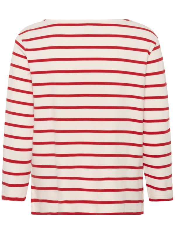 Part Two Nela Top Poppy Red Stripe