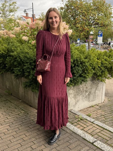 Hovedbilde By TiMo Viscose Flounce Dress ...