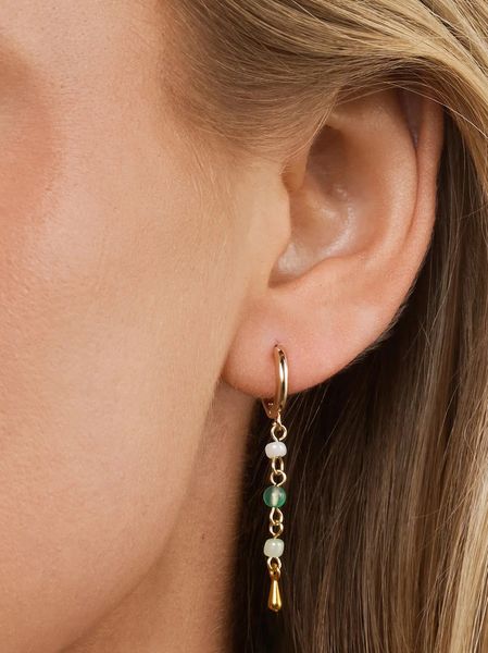 Hovedbilde Timi Belle Mint Bead Hoop ...