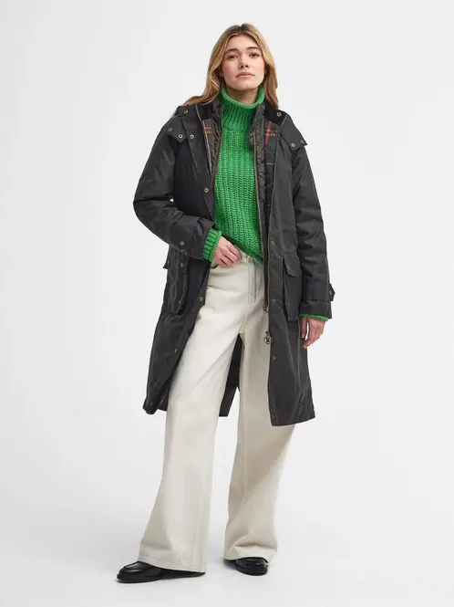 Hovedbilde Barbour Long Cannich Wax ...
