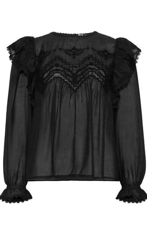 Pia Tjelta Victoria Blouse Black