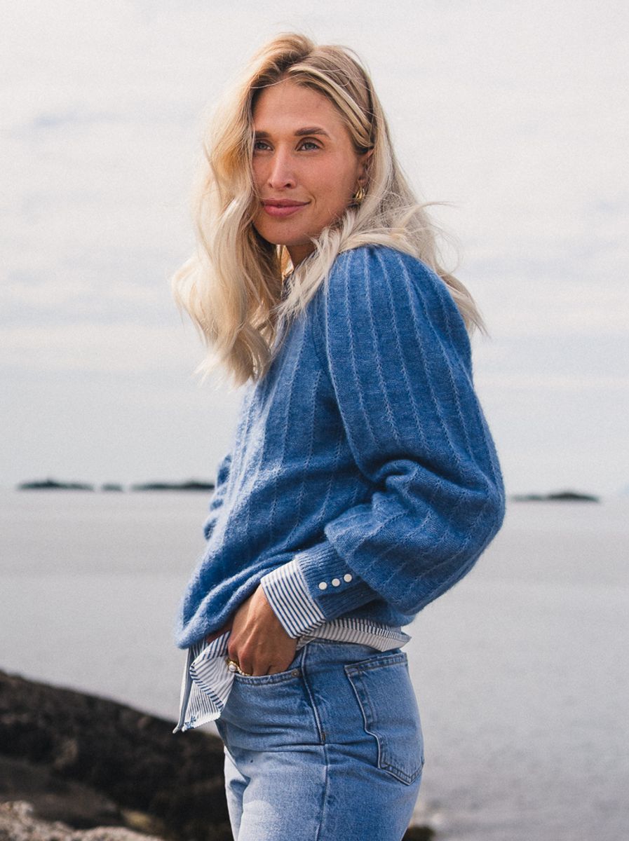 Raus Amalie Puff Pullover Quiet Harbor