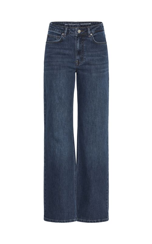 My Essential Wardrobe 05 The Louis 139 Wide Jeans Dk Blue Retro Wash