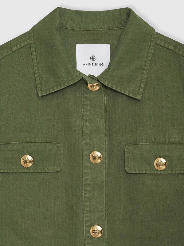 Anine Bing Corey Jacket Army Green