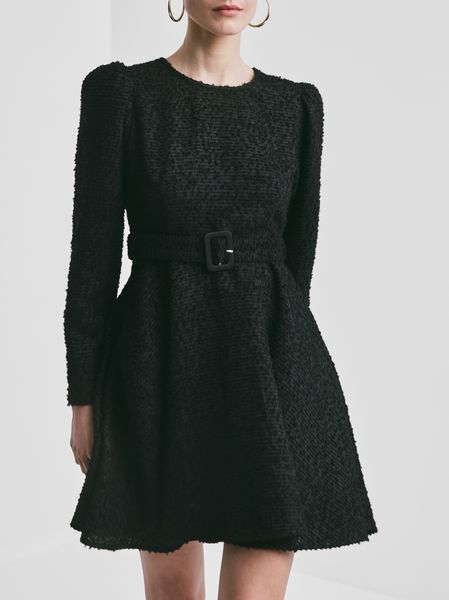 Hovedbilde By TiMo Bouclé Belt Dress ...