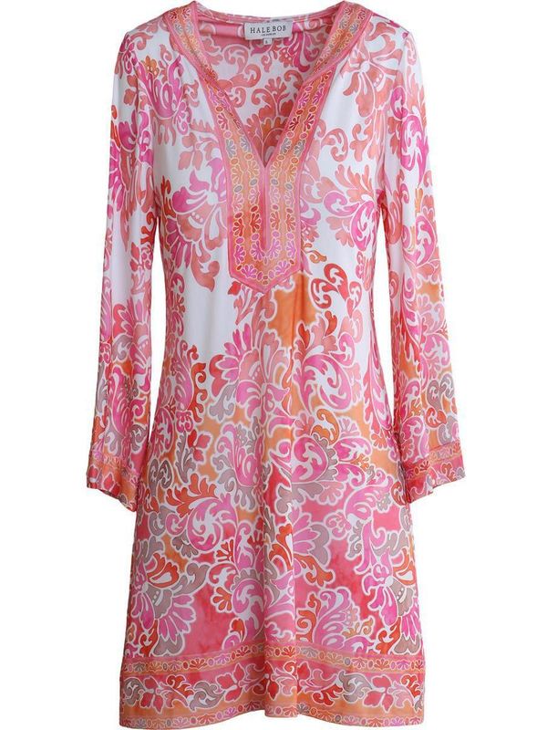 Hale Bob Flannery Dress Pink
