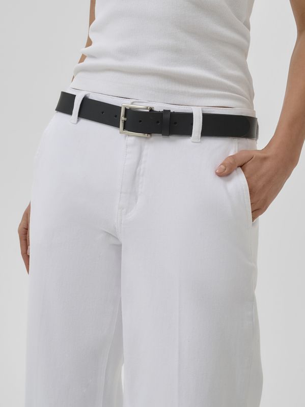 My Essential Wardrobe Lara 149 Wide Pant Bright White