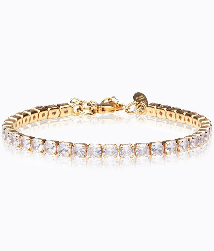 Caroline Svedbom Zara Bracelet Gold Crystal