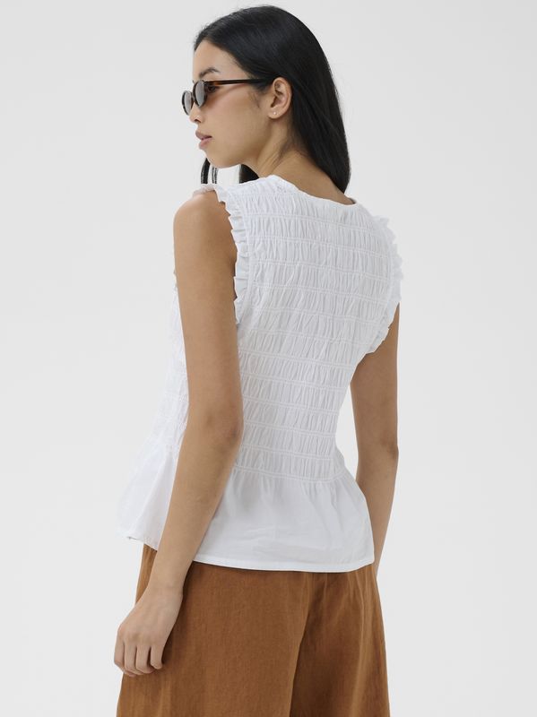 Part Two Borgny Top Bright White