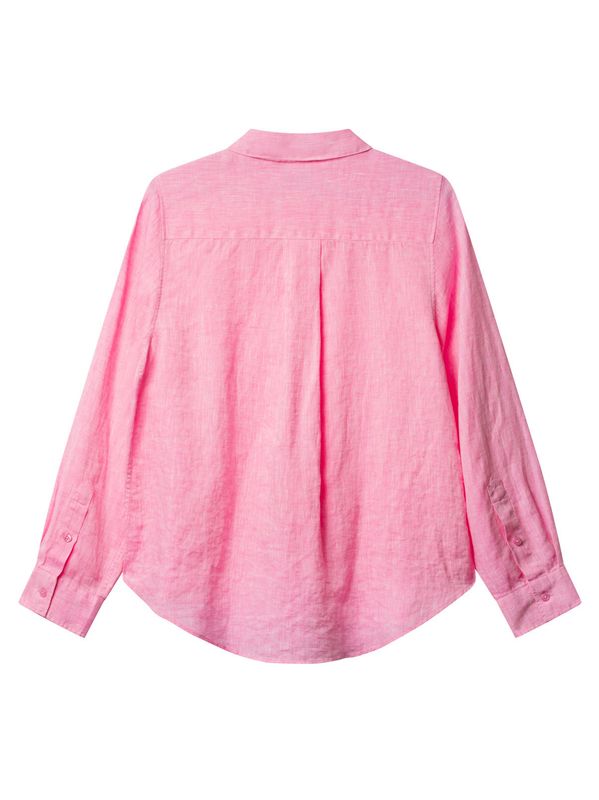 Arnie Says ARC Linen Classic Shirt Pink