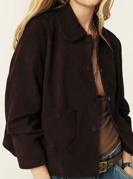 Hovedbilde ba&sh Milas Jacket Brown