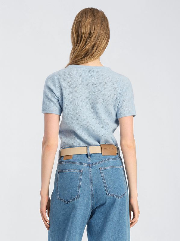 Munthe Boyli Knit Ice Blue