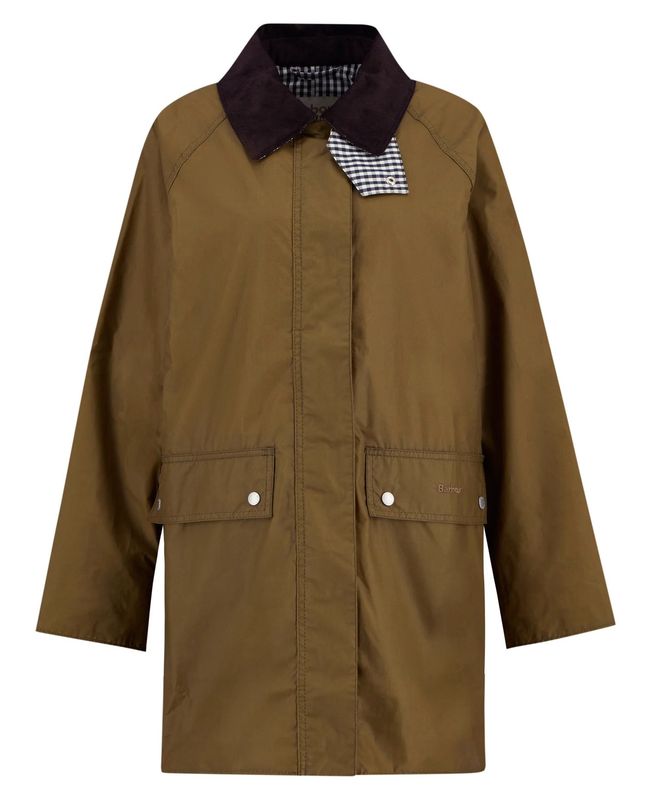 Barbour Wren Wak Jacket Royal Sand/Navy Gingham Check