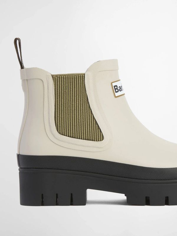 Barbour Halton Welly Light Oak/Bleached Olive