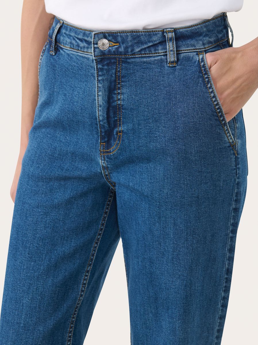 Part Two Barba Jeans Medium Dark Blue Denim