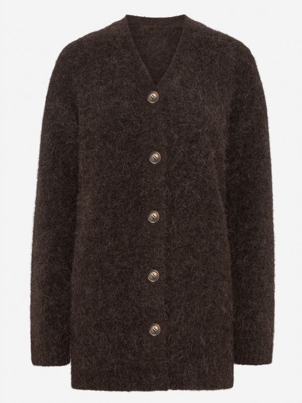Camilla Pihl Paula Knit Cardigan Dark Brown