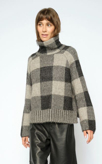 Hovedbilde Mos Mosh Maija Check Knit ...