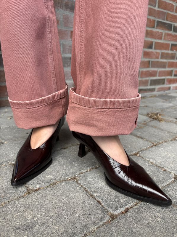 Billi Bi B1377 Pumps Mogano Naplack Oxblood