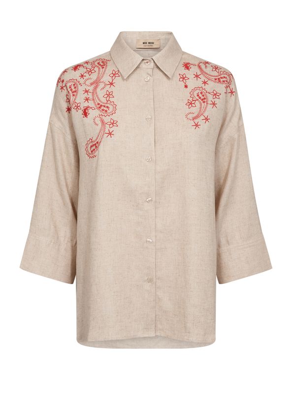 Mos Mosh Audri Coleen Shirt Clay
