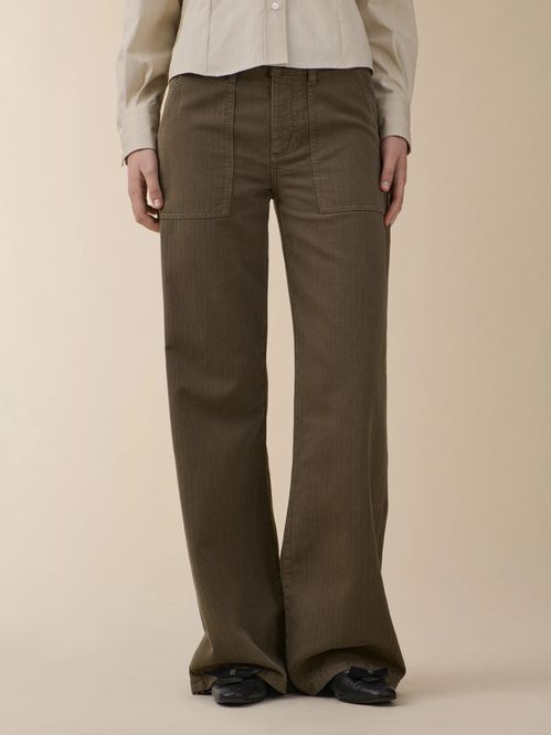 Hovedbilde Jeanerica Guell Chevron Khaki ...