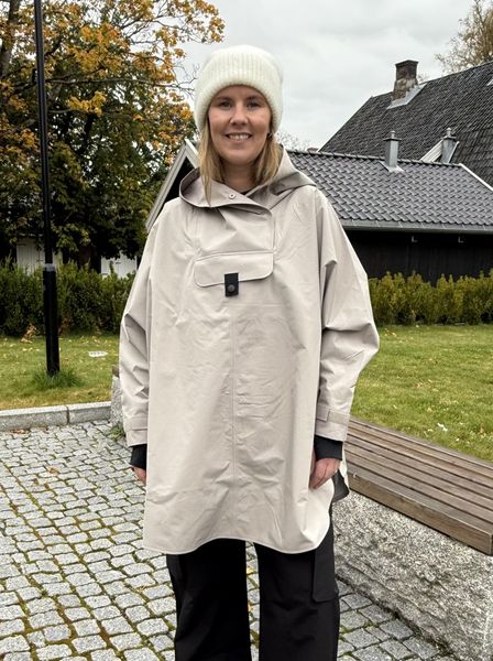 Hovedbilde Blæst Bergen Poncho Low Tide