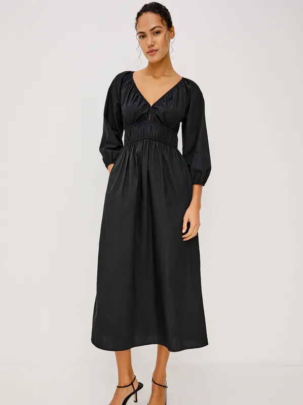 Rails Paio Dress Black