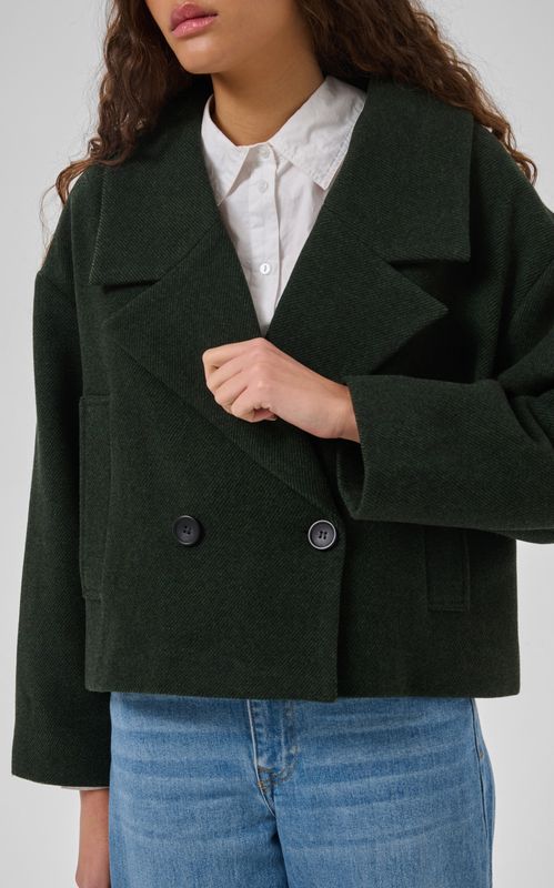 My Essential Wardrobe Frannie Maggie Short Jacket Douglas Melange