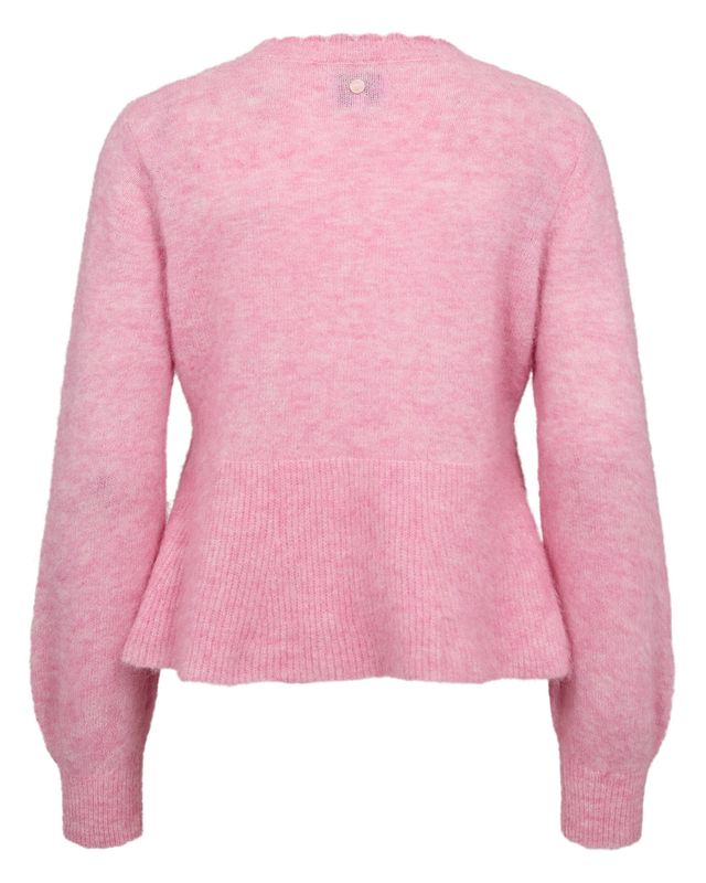 Nümph Suri Peplum Pullover Bonbon