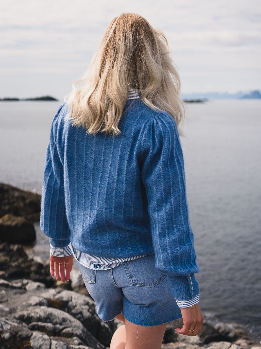 Raus Amalie Puff Pullover Quiet Harbor