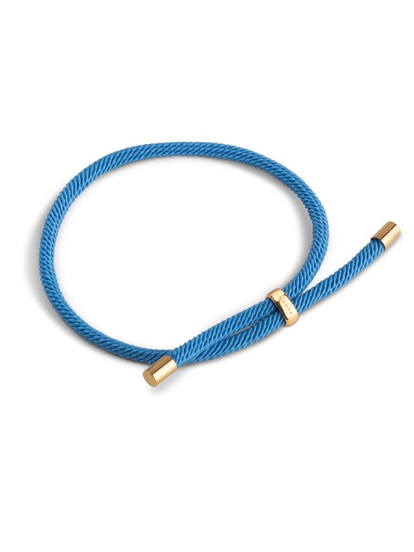 Enamel Copenhagen Bracelet Color Cord Steel Blue