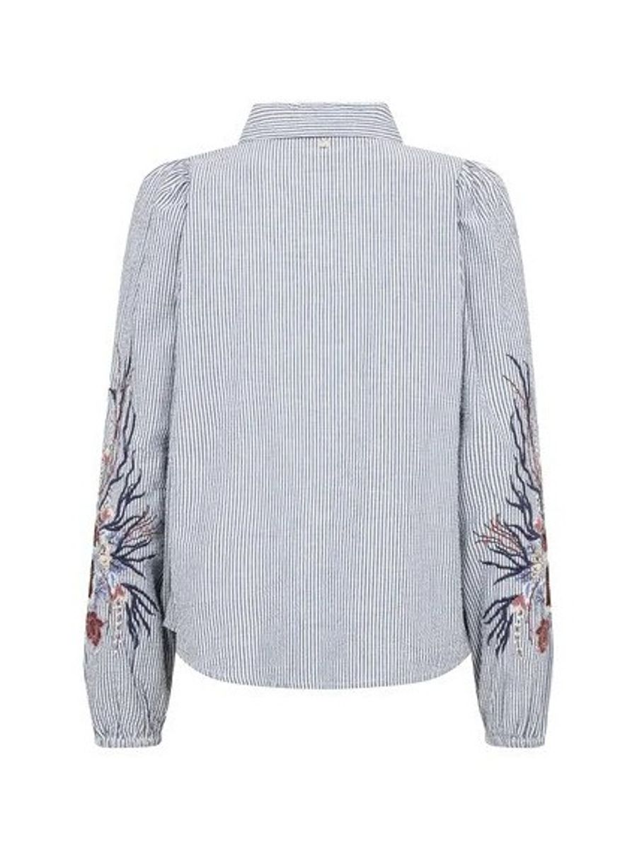 Mos Mosh Ciu Oxfo Shirt Crown Blue