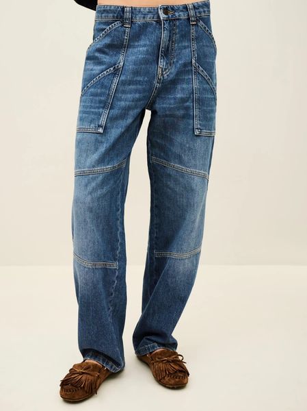 Hovedbilde ba&sh Moyce Jeans Usedblue