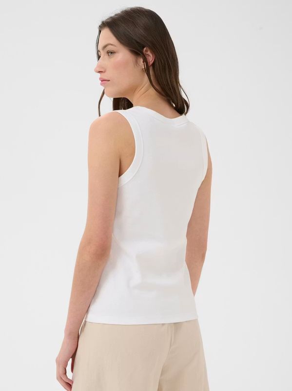Part Two Bessy Top Bright White